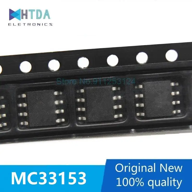 6pcs/lot MC33153DR2G 33153 SOP-8  In Stock