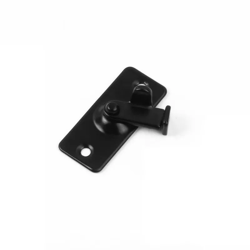 Mini Edition Stainless Steel Door Buckle Home, 90 ° Right Angle Sliding Door Latch Exquisite Simple Design Accessory
