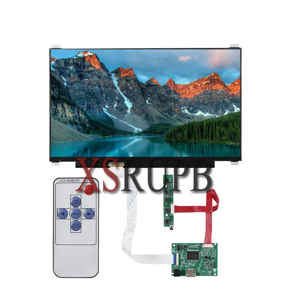 HDMI compatible display driver board monitor 13.3 inches 1920*1080 LCD screen for PC Raspberry Pi 2 3 Banana/Orange Pi