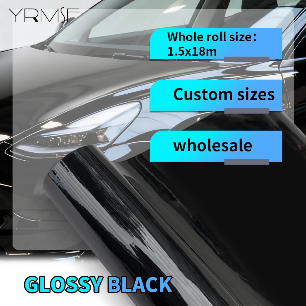 

Auto Outdoor Accessories Multicolored Motorcycle Adhesive Vinyl Paper for Car Body Films Color-changing Film Glossy Large Size