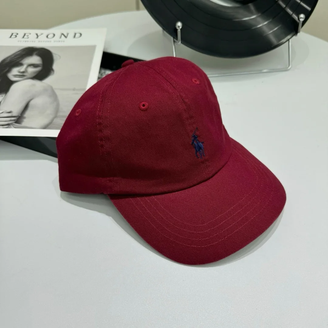 رالف لورين ‍ ‍ ‍ قبعات بيسبول بحروف للرجال والنساء، قبعات من اللباد، ماركات أزياء للحماية من الشمس، شينهان للخريف والشتاء