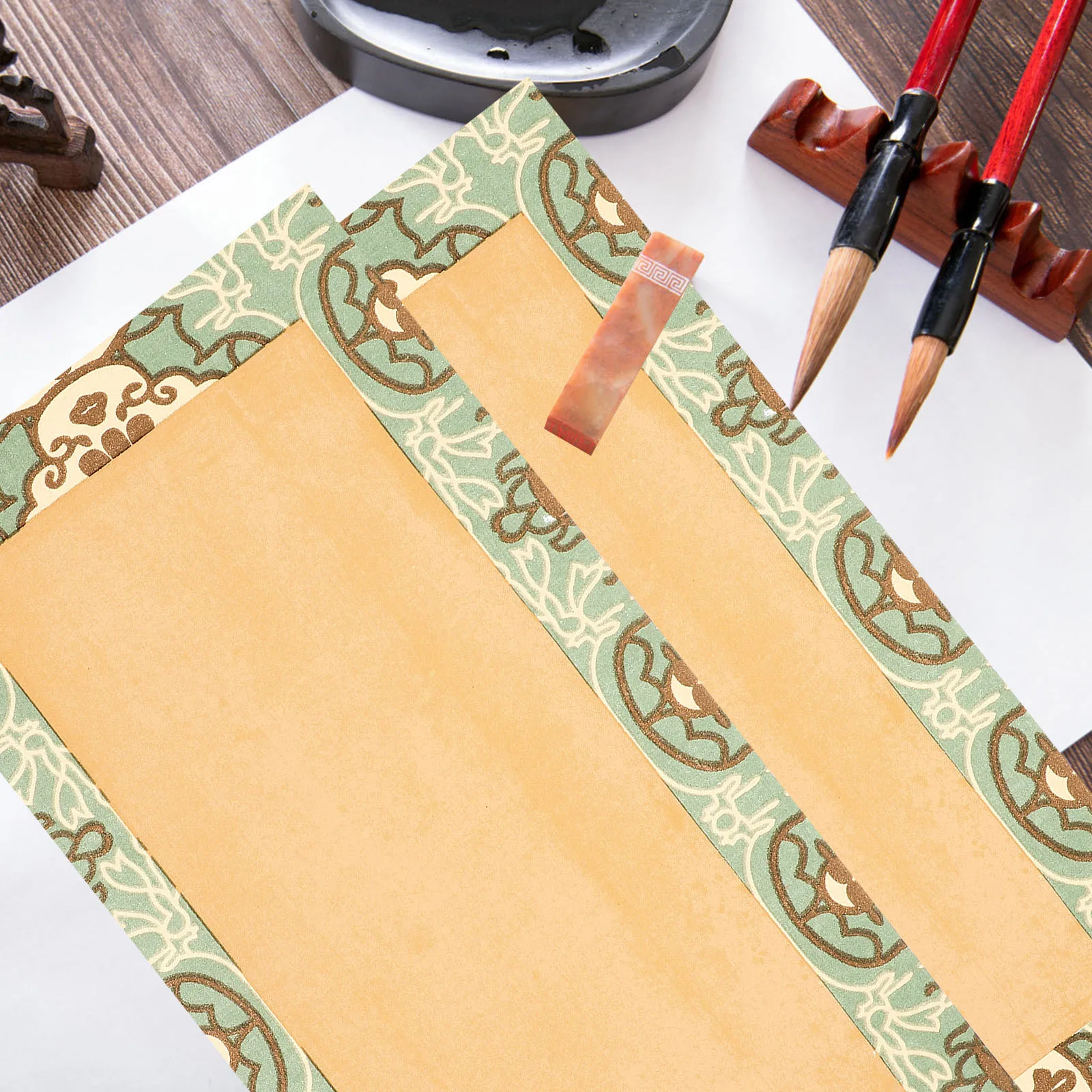 

40 Sheets Retro Rice Paper Calligraphy Writing Art Paper Professional Drawing Painting Supply Convenient Portable