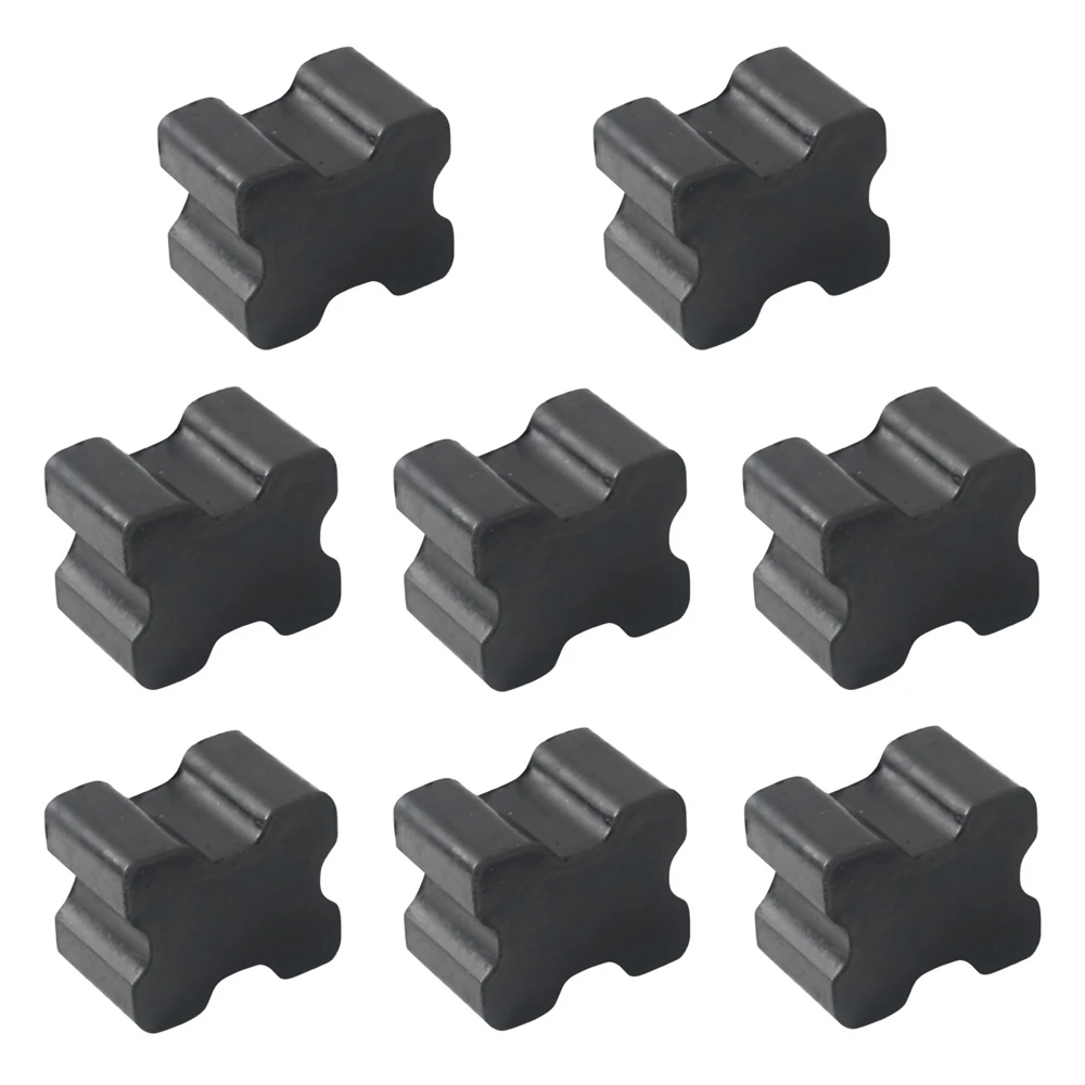 8pcs Heavy Duty Rubber Coil Spring Booster Kit, Rubber Coil Spacers for 1