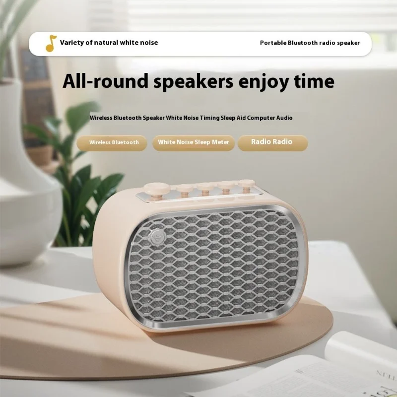 P13 White Noise Machine Bluetooth Speaker Sleep Sound Therapy with Natural Sounds for Adults Babies USB-C Timer for Bedside Home view 5