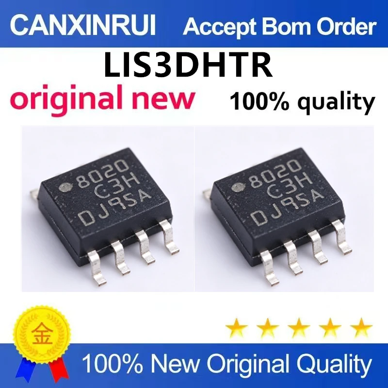 （5pcs-10pcs）New original LIS3DHTR 3-axis MEMS accelerometer sensor module motion sensor