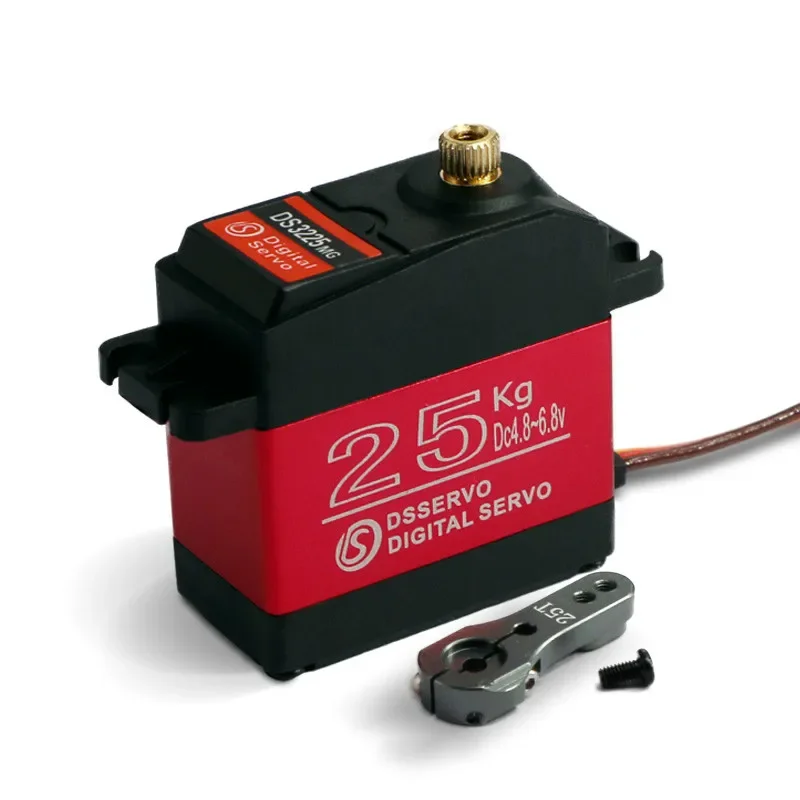 DS3225 Servo 25kg Waterproof Full Metal Gear Digital Servo Servo For RC Cars Boat Robot，4PCS