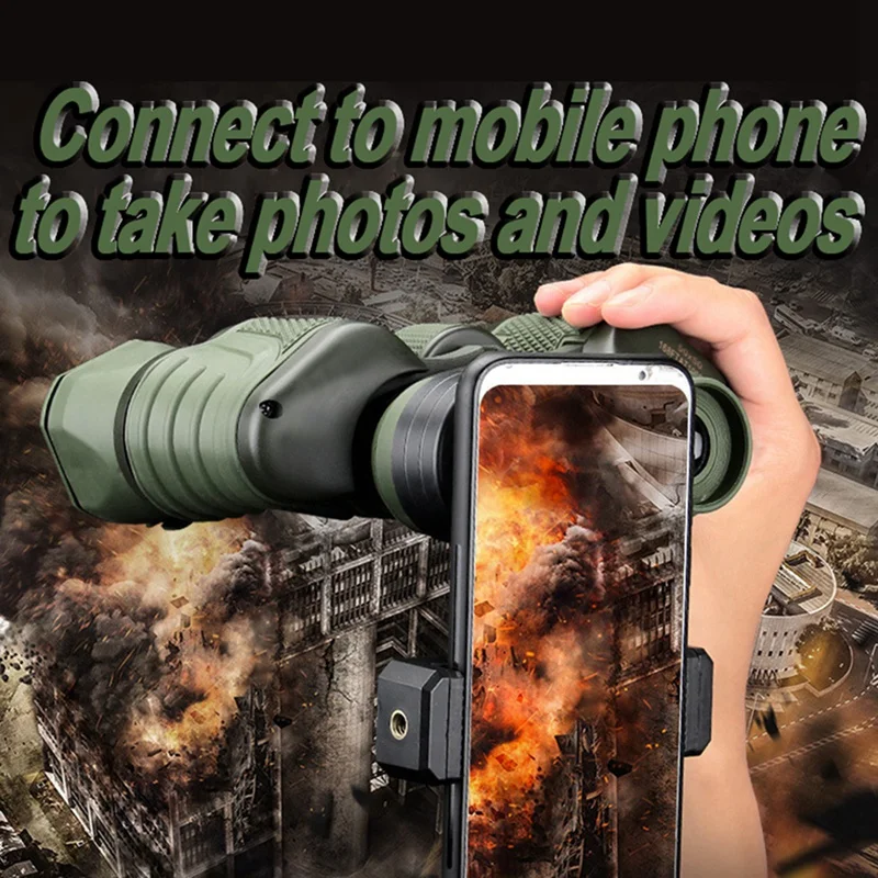 Imagem -06 - Binóculos Profissionais com Medidor de Distância Coordenada hd Hunting Telescope para Camping Binóculos ao ar Livre 50x50