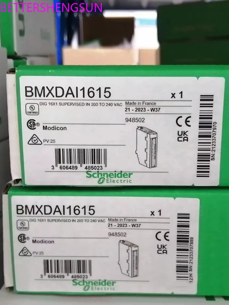 Bmxdai1615/Bmxdra160516 Channel Discrete Input Module Brand New & Original