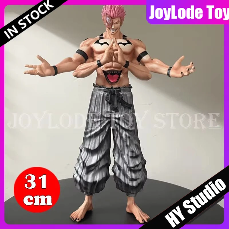 

Фигурка Рёмена Сукуны HY Studio 31 см, Jujutsu Kaisen, Итадори Юдзи, аниме-фигурки, коллекционная модель из ПВХ, игрушки, подарки, В НАЛИЧИИ