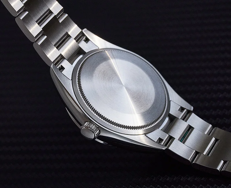 Scutumette S067 Klassische Herren-Automatikuhr mit festlichem Zifferblatt, luxuriöse Modeuhr, Edelstahl-Business-Armbanduhr als Geschenk – Detail 11