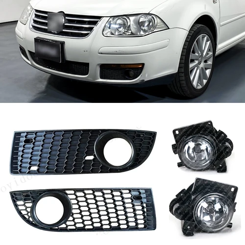 Luces antiniebla del parachoques delantero del coche, lámpara antiniebla para VW Jetta MK6 2008 2009 2010 2011-2013 1JD 941699   1JD 941700   faro antiniebla
