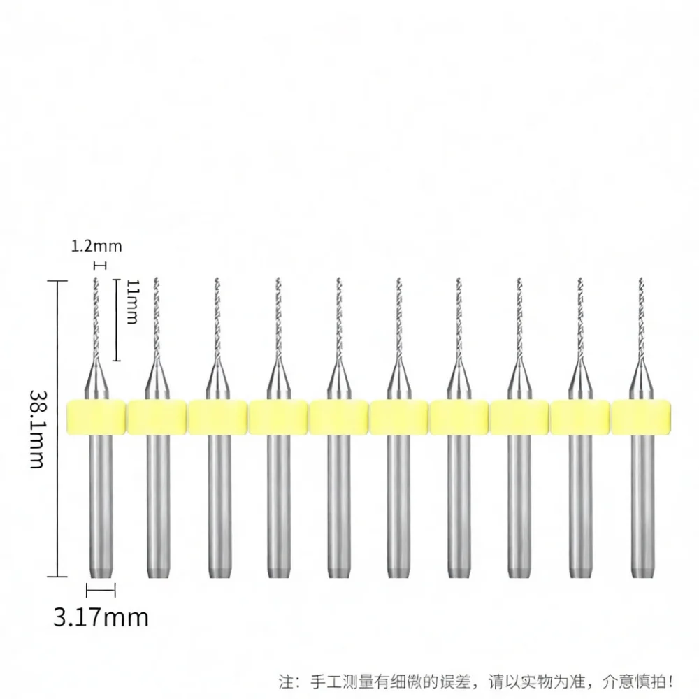 Micro HSS Drill Bits For Precision Hole Boring In Electronic PCB Wood Plastic Metal DIY Drilling Accessory Equipment