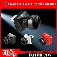 Foxeer Mini Cat / Micro Cat 3 1200TVL Starlight 0.00001Lux FPV Camera Low Latency Low Noise FPV Camera For RC FPV Racing Drone