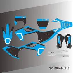 HUSQVARNA TE FE TC FC TX FS 125 250 350 450 2016 2017 2018 ๊ทธ๋ํฝ ๋ฐ์นผ ์คํฐ์ปค, ์คํ ๋ฐ์ด ๋ฐฐ๊ฒฝ ์ฌ์ฉ์ ์ ์ ๋ฒํธ ์ด๋ฆ