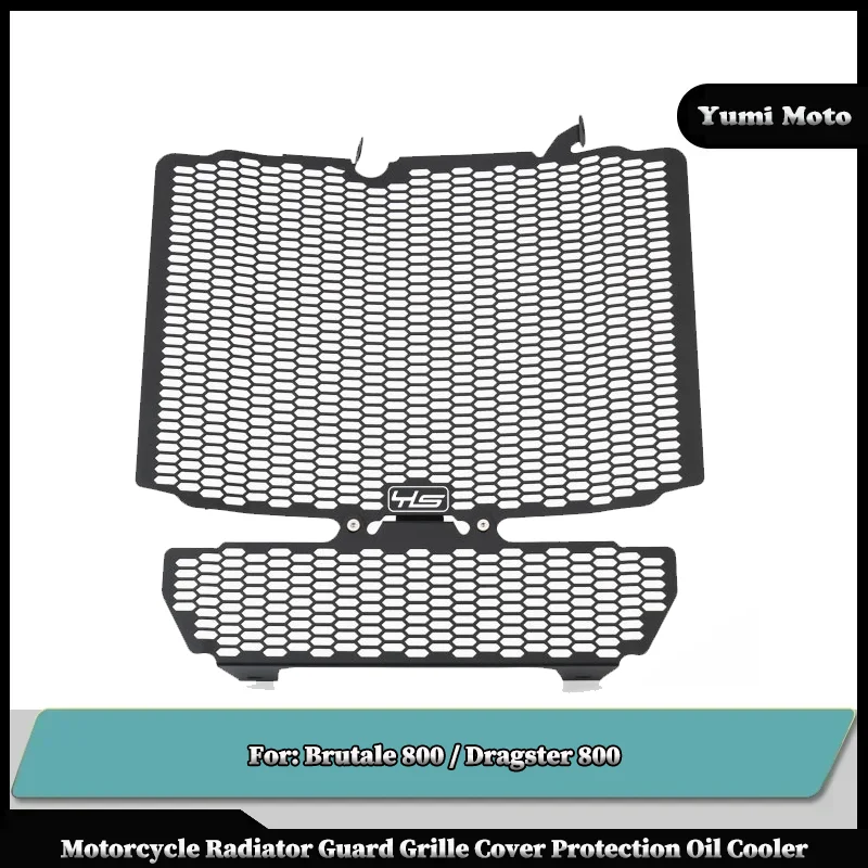 

Motorcycle Radiator Guard Grille Cover Protection Oil Cooler Grill Proteto For MV Agusta Brutale 800 / Dragster 800