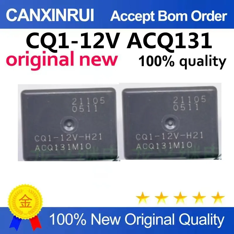 (5-100piezas)CQ1-12V ACQ131 20A 12VDC Automotiveay Chip 5 Pins Original Imported Genuine
