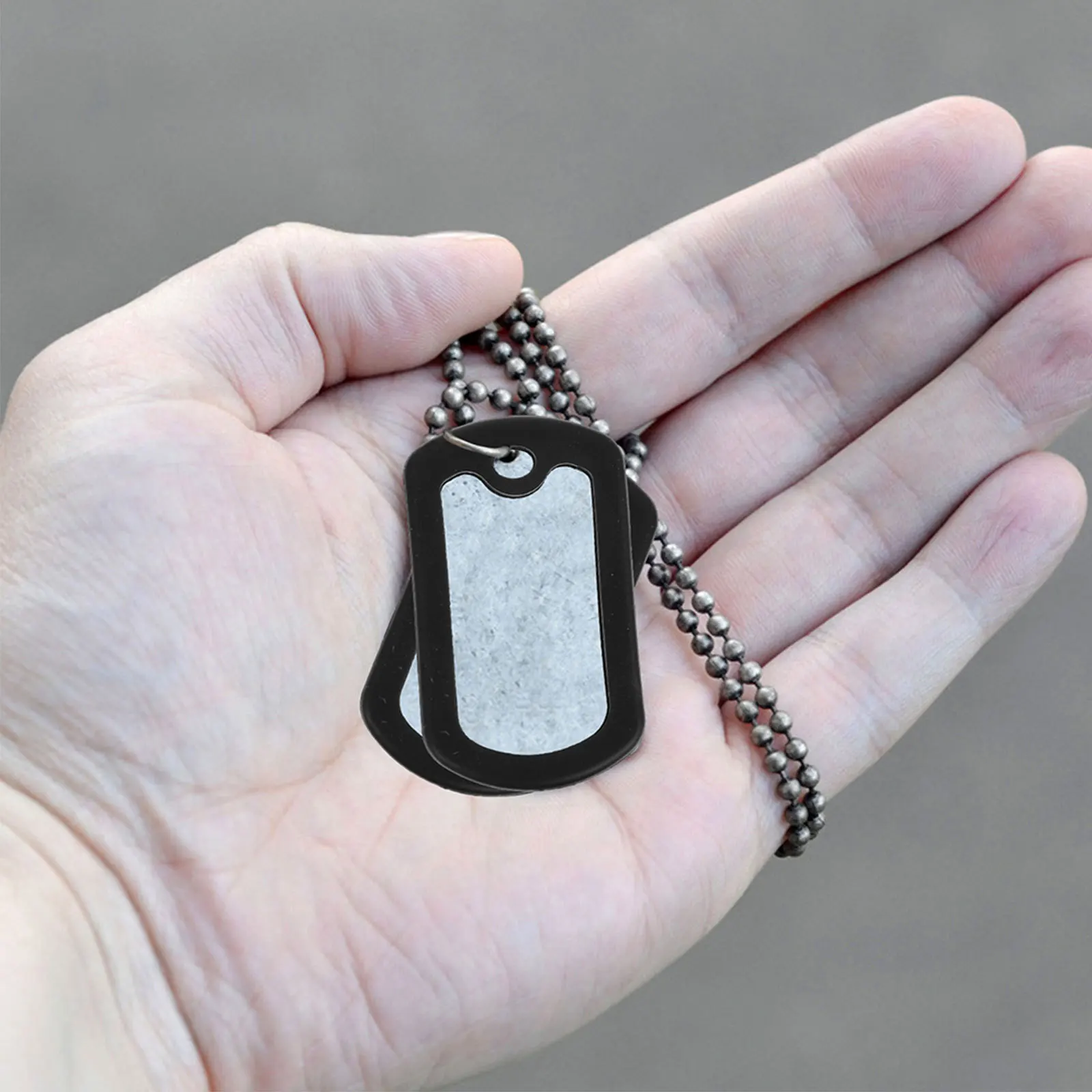 

Dog Tag 12 Pack Silicone Cover for Pet ID Name Tag Military Style Durable Protective Case with Phone Number Address Engraved