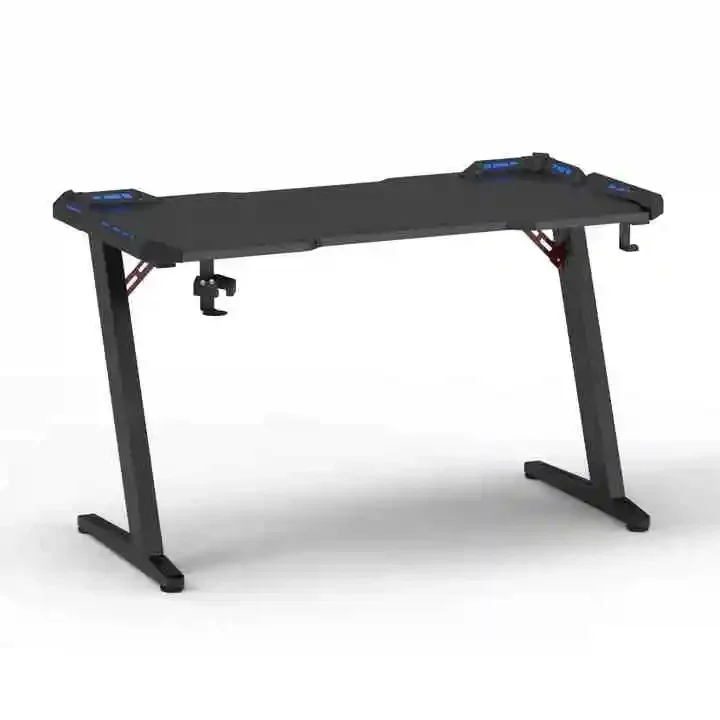 

G25 Custom home office furniture smart gaming table electric fixed height adjustable computer game desk frame for pc e-sport