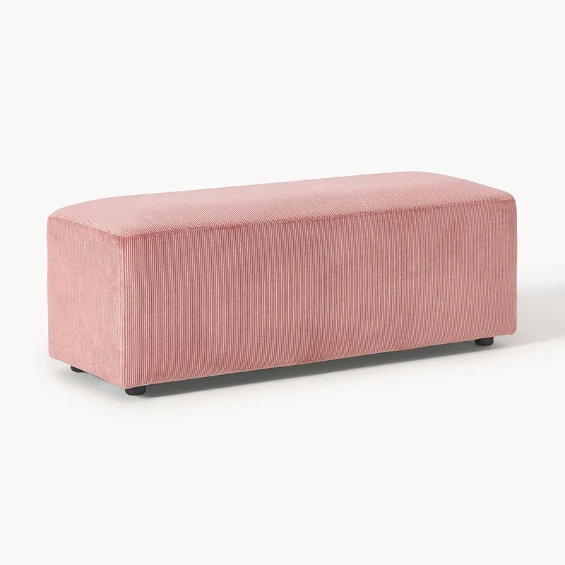 

Nordic shoe store clothing store sofa try shoe stool rectangular ottoman store rest sofa stool pedal