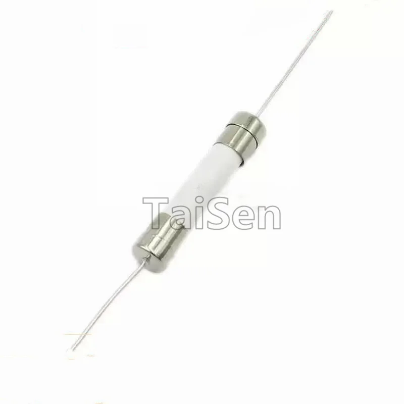 Tubo fusível cerâmico com chumbo, 10 peças 6x30mm de ação rápida f8a 10a 12a 15a 20a 25a 30al 250v sopro rápido