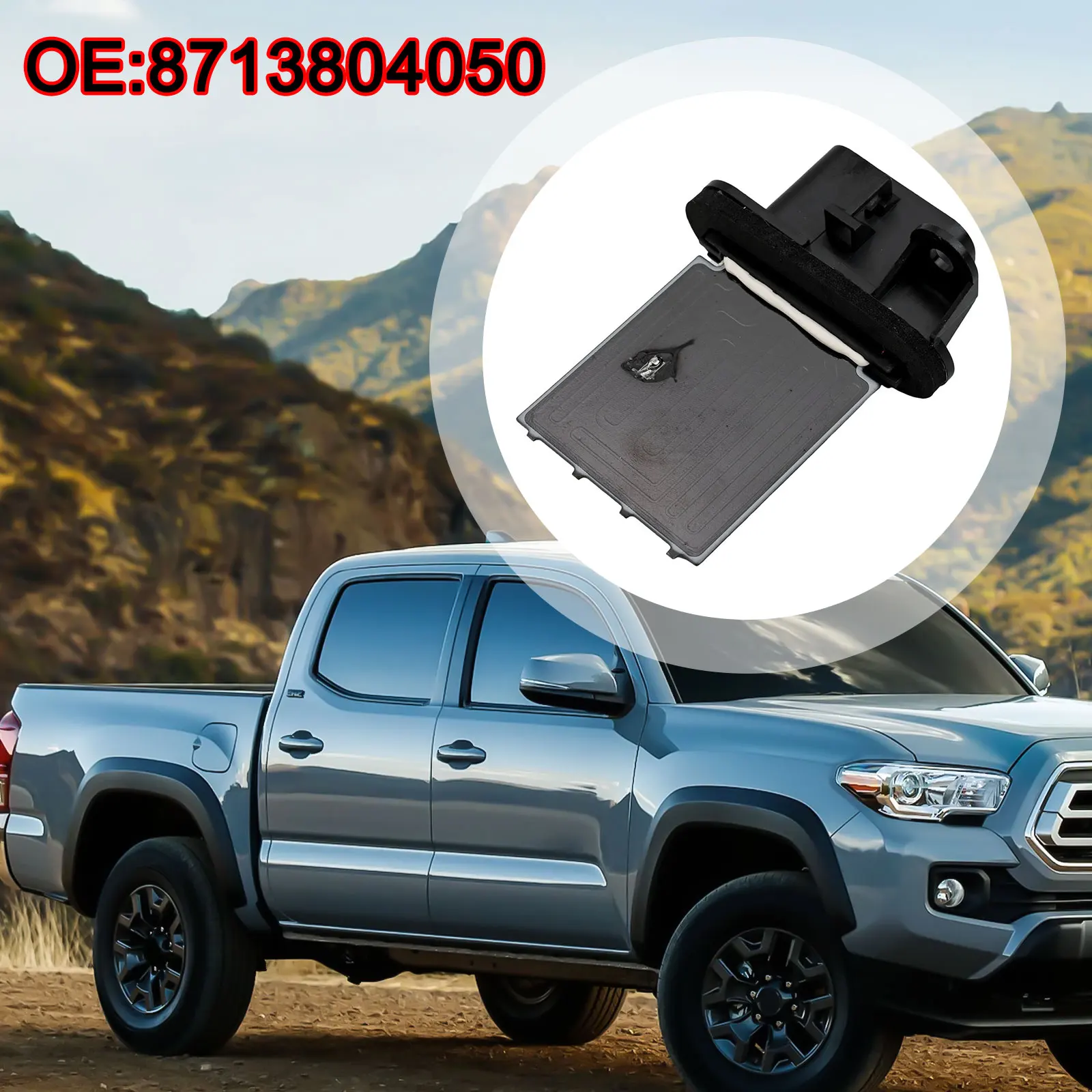 

Резистор вентилятора для Toyota Tacoma (совместимый) для эффективного управления кондиционированием воздуха в моделях 2005-2017 годов