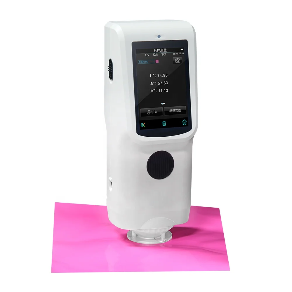 

Domestic Cost-effective Portable Colorimeter for Color Analysis Color Difference Comparison and for Color Management