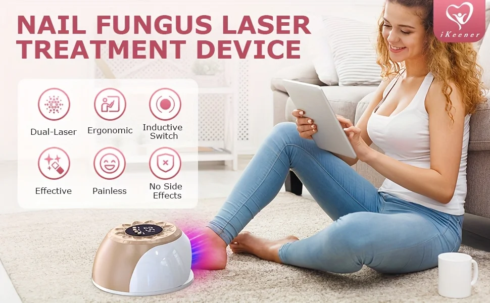 

1/2/4 Pcs Nail Fungus Light Device for Toenails and Fingernails