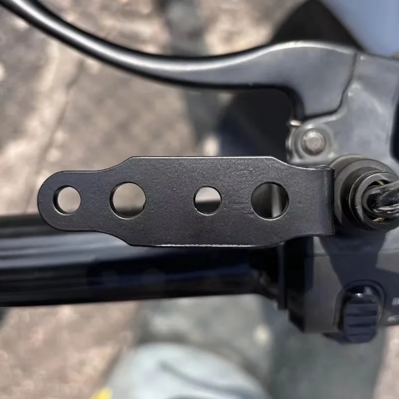 Motorcycle LED Headlight Bracket Rearview Mirror Lamp Spotlight Extension Holder Clamp Motorbike Scooter Accessories
