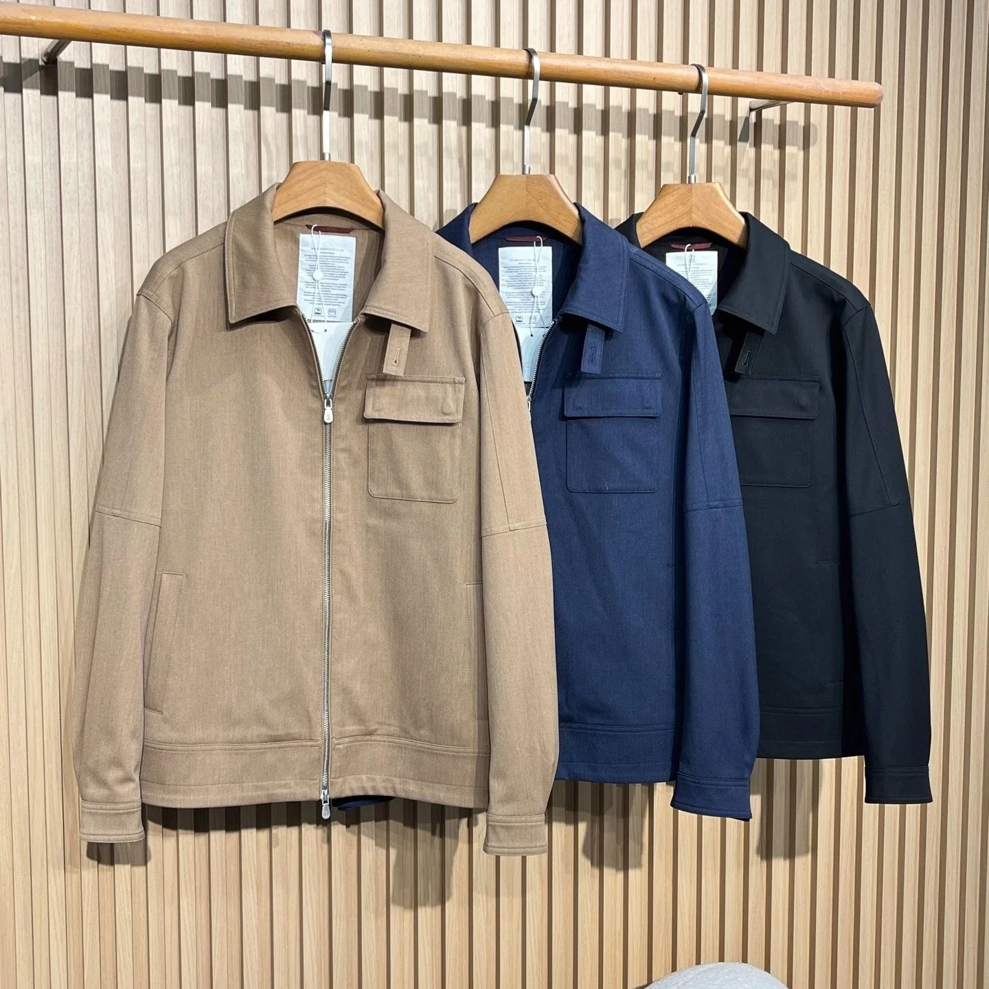 

BC Vintage Casual Tooling Men's Zip Jacket