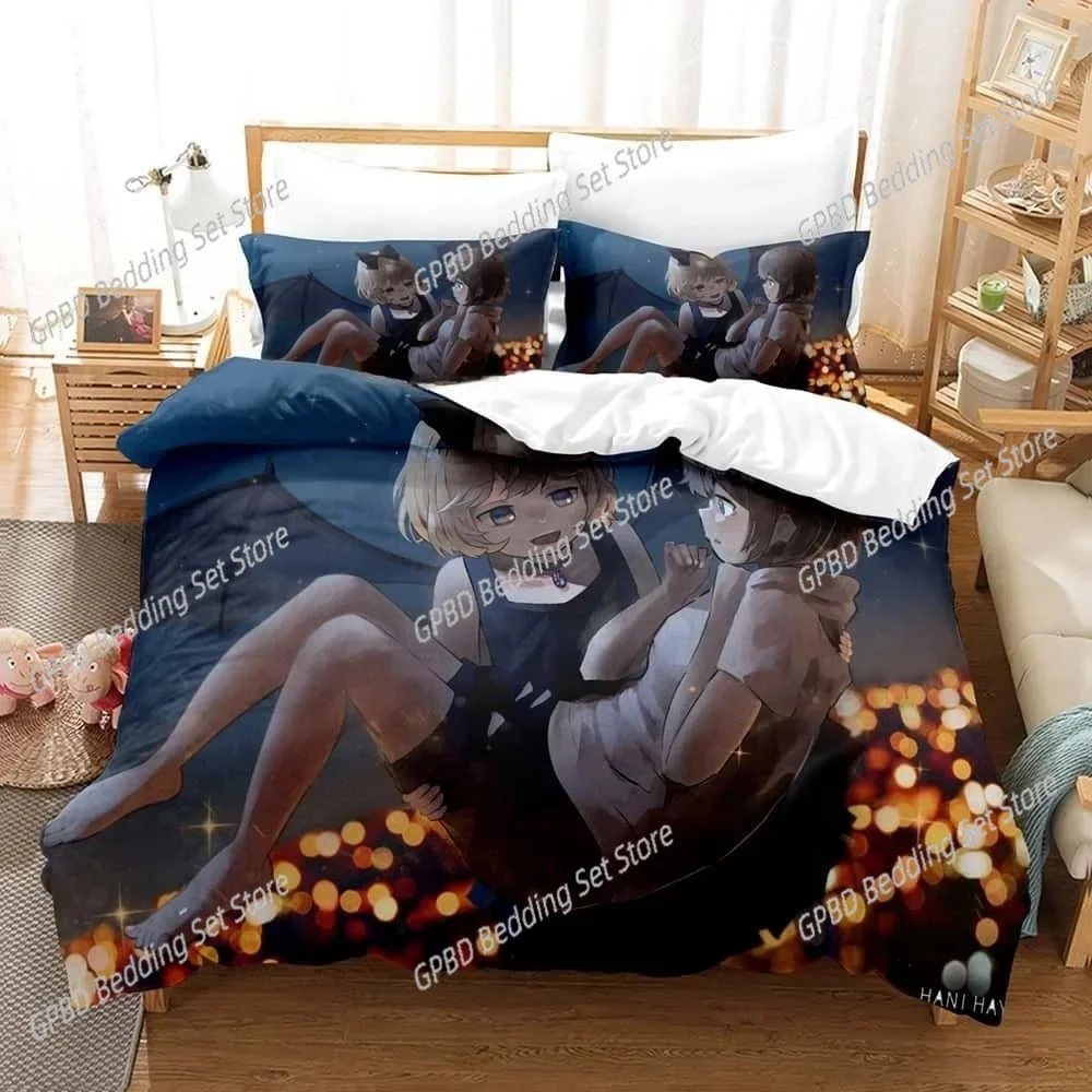 

Ms. Vampire Who Lives in My Neighborhood Comfortable Duvet Cover Pillowcase Bedding Set Children Bedroom Decoration Home Textile