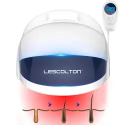 Lescolton LLLT Hair Regrowth Laser Helmet Anti Hair Loss Treatment Hair Growth Cap Promote Hair Fast Regrow Laser Therapy Device