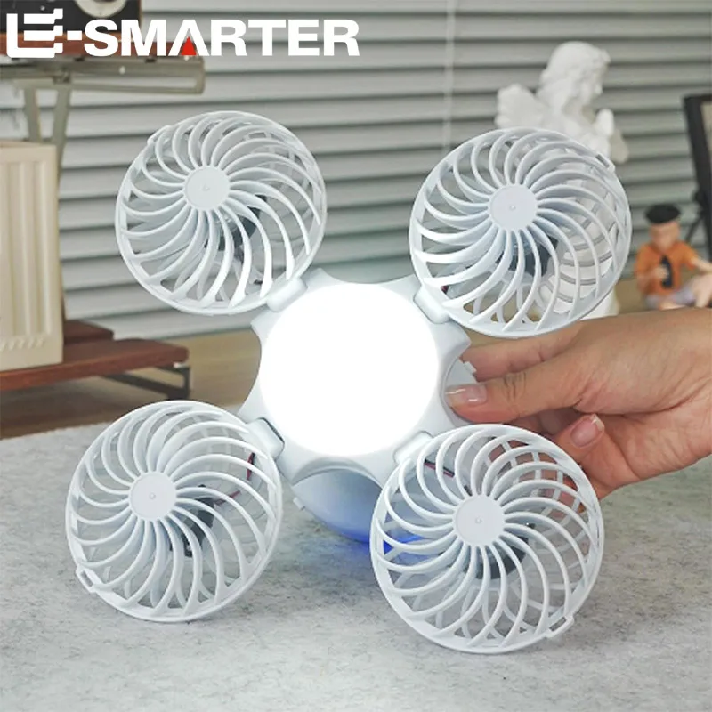 Solar Powered Football Fan Light - Outdoor Led Bubble Camping Fan Light - Rechargeable Wall Mounted Fan Light