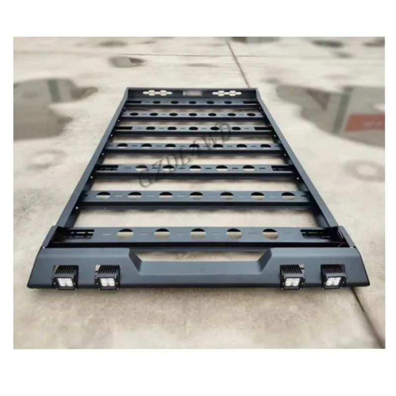 

Universal Roof Rack With LED Lights Land Cruiser 70 80 90 Series Patrol Y60 Y61 Pajero V31 V73 Off Road Accessories