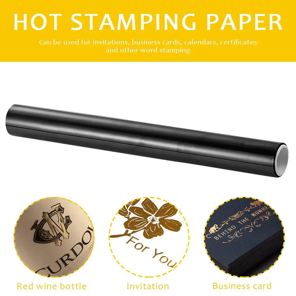 Picture 7: 19.3cmx5m Holographic Heat Transfer Paper DIY Crafts Heat Activated Foil Rolls