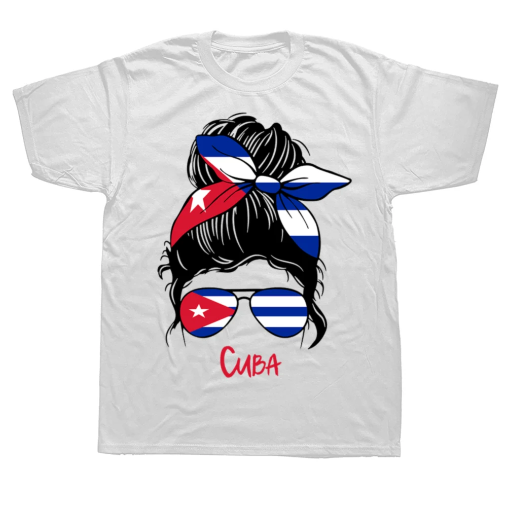 Lustige Cubana Cuban Girl Girlfriend T-Shirts, Sommer, klassischer Old-School-Grafik-Stil, kurzärmelig, Geburtstagsgeschenke, T-Shirt für Herren – Detail 2