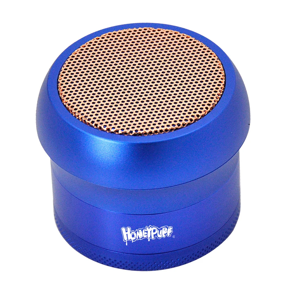 HONEYPUFF 63MM Metal Crusher Mushroom Style Aircraft Aluminum Crusher