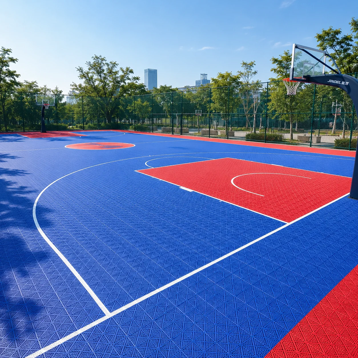 أرضية رياضية ذكية قابلة للتركي - مراجعة Outdoor Sport Floor Tiles وسعره