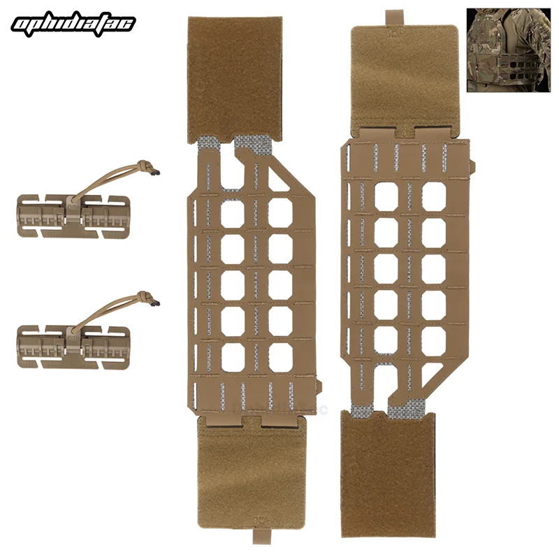 

OPHIDIAN Hunting Plate Carrier Cummerbund, Elastic MOLLE Expander Wing Quick Release Strap for KZ K19 Hunting Vest