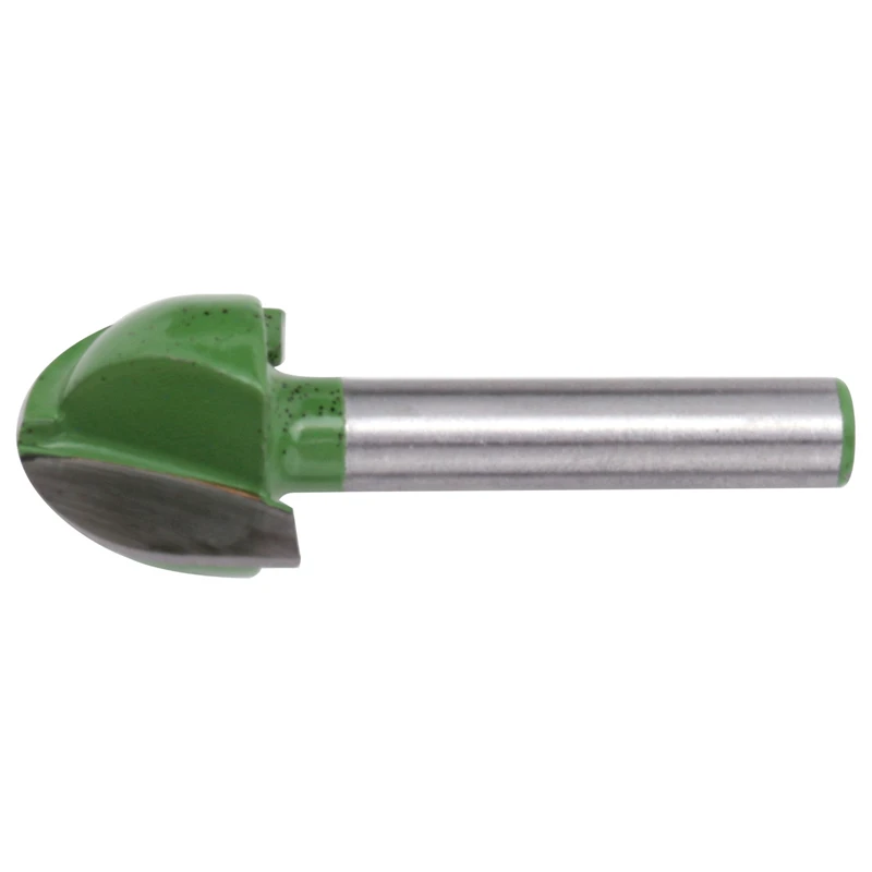 5 قطعة 6 مللي متر عرقوب الكرة الأنف راوتر بت مجموعة نهاية مطحنة صندوق كوف مستدير الصلبة كربيد CNC نصف القطر الأساسية طحن بت #3