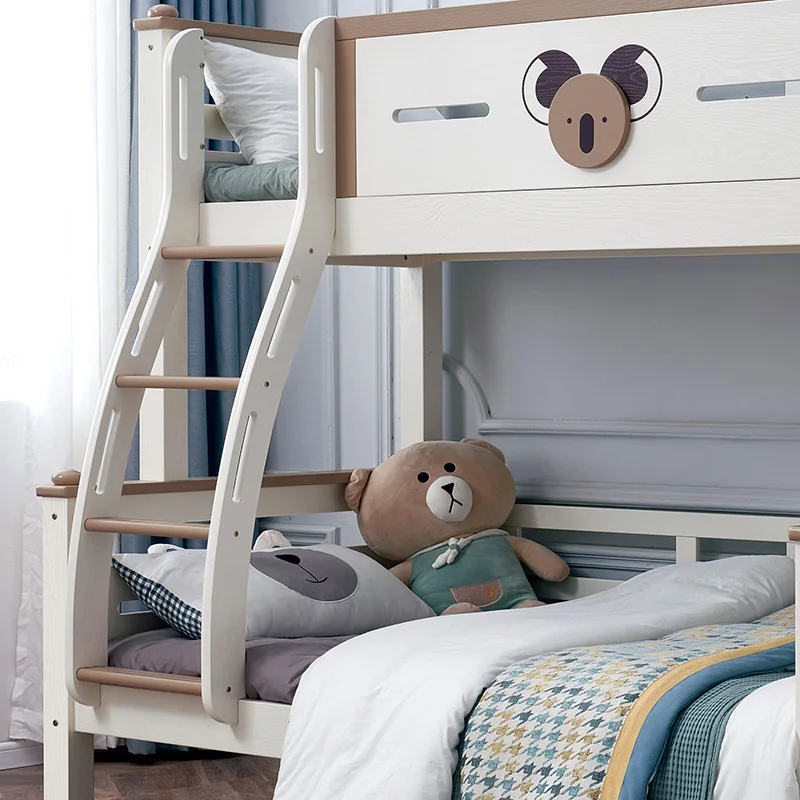 Children's bed Solid wood mother and child bed High and low Small apartment upper and lower Adult two-layer upper