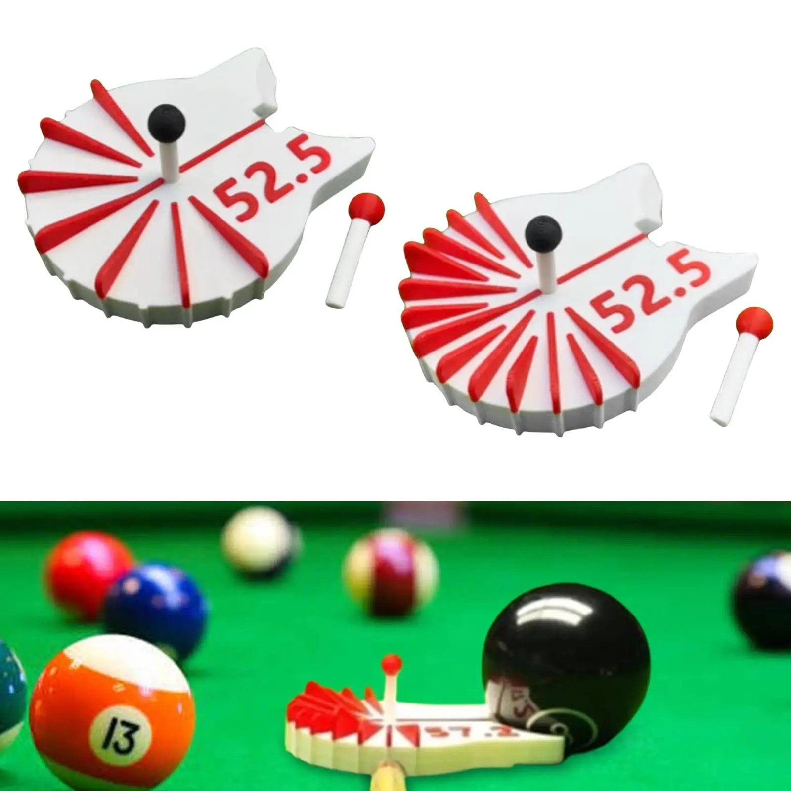 

Snooker Aiming Trainer Multiple Angles Billiard Table Training Aid for Beginners Travel Billiards Club Learning Pool Practicing