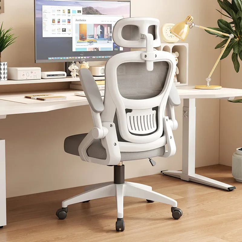 

Ergonomic Office Chair Long Hours Comfort Computer Chair Home Mesh Chair Learning Meeting Swivel Back Support Furniture Chair