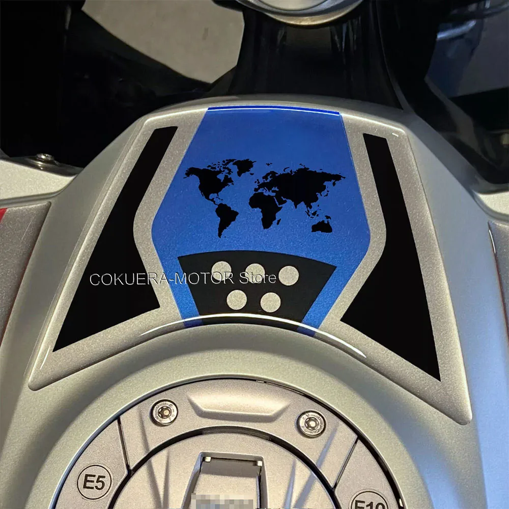 3D Epoxy Resin Protective Sticker For BMW F900GS F 900 GS Adventure 2024 Motorcycle Accessories Rear Seat Shelf Stickers