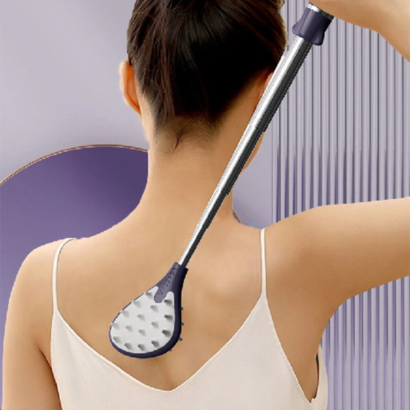 

Upgradable Back Scratcher with Magnetic Beads Portable Back Massager with Adjustable Length & Deep Tissue Stimulation