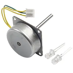 Motor Metal 3V-24V Three-phase Alternator Three Phase DIY AC Micro Brushless Wind Power Hand Cranked Generator Motor