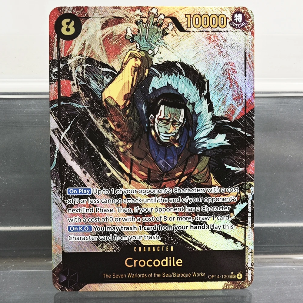 One Piece TCG OPCG-6 Foil Anime Character Cards Game Collection Cards for Home Play-Nami Otama Jewelry Bonney Crocodile Kouzuki view 5
