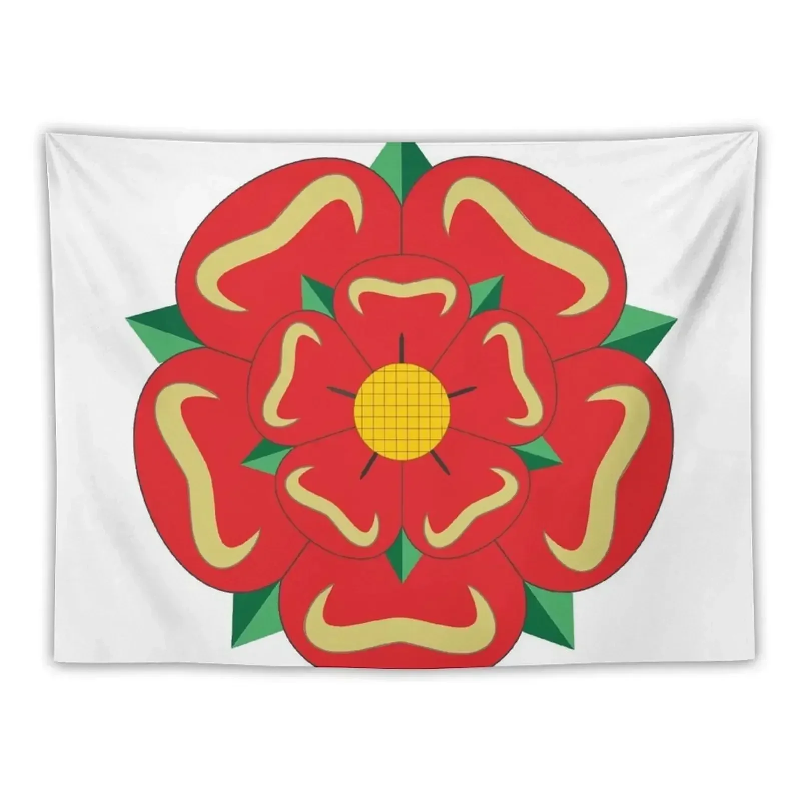 

Red Rose of Lancaster Tapestry Bedroom Organization And Decoration Aesthetic Room Decors Decoration Wall Tapestry