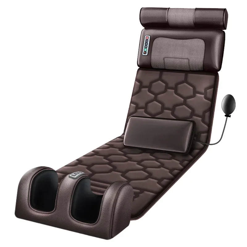

Multifunctional Massage Mattress Full Body Electric Shoulder Neck Waist Back Kneading vibrations Massage Cushion With Heat