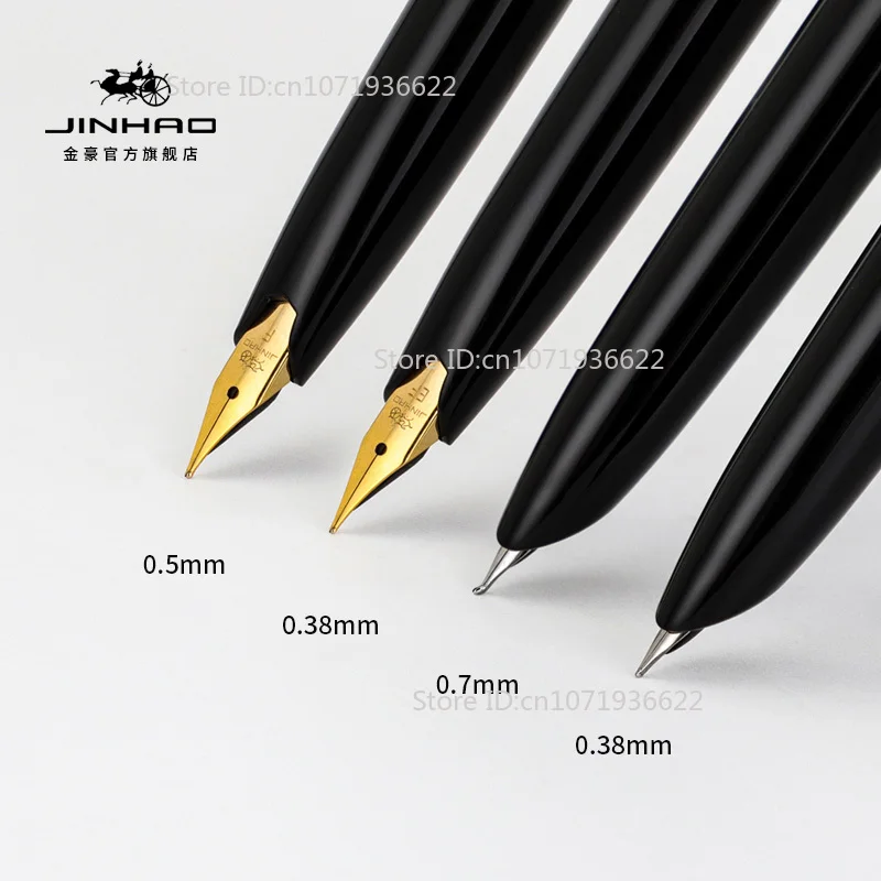 

Jinhao 59 Series Fountain Pen Mini Classic Short Steel 0.38mm/EF/F/Bent Portable Pocket Pen PK Pilot 95s Pen Office Stationery