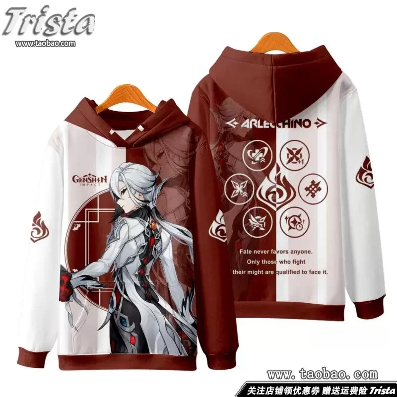 

Genshin Impact Painful Clothes Summer anime cos Animation Short Sleeve Hooded Dadalia Zhongli Wendiwanye Peripheral Clothes